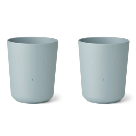 Picture of Liewood® Stine cup 2-pack Rabbit Sea Blue