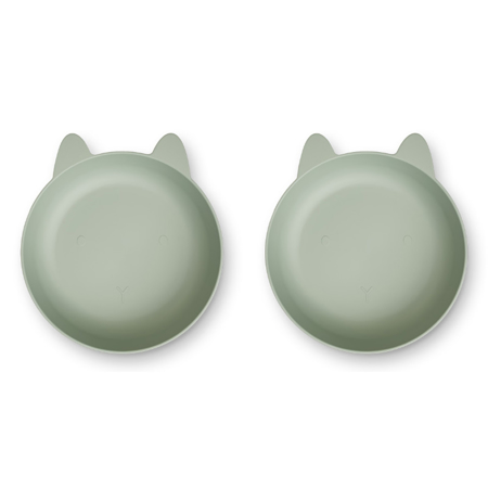 Picture of Liewood® Solina bowl 2-pack Rabbit Dusty Mint