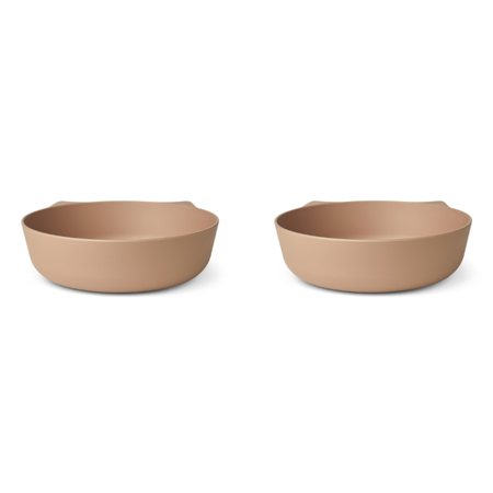 Liewood® Solina bowl 2-pack Cat/Pale Tuscany