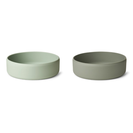 Picture of Liewood® Damina bowl 2-pack Dusty Mint/Faune Green Mix