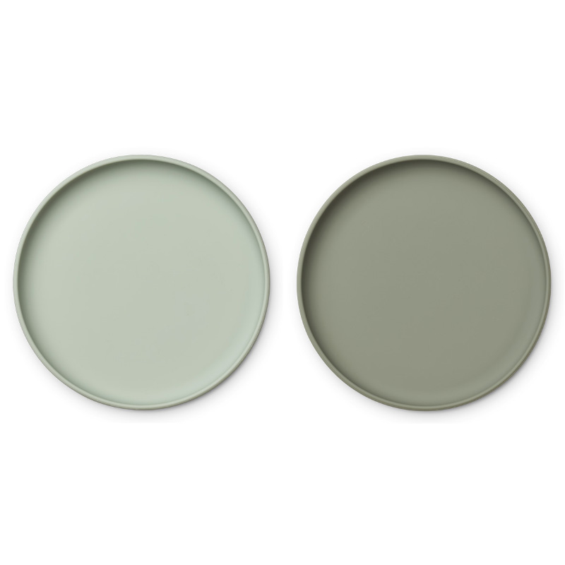 Picture of Liewood® Brandon plate 2-pack Mint/Faune Green Mix
