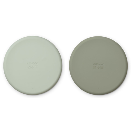 Picture of Liewood® Brandon plate 2-pack Mint/Faune Green Mix