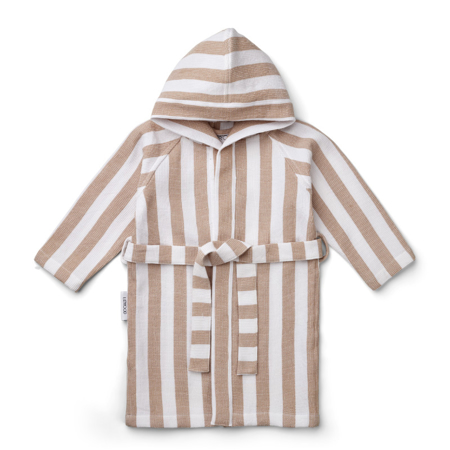 Liewood® Gray bathrobe Stripe Pale Tuscany/White 3/4 Y