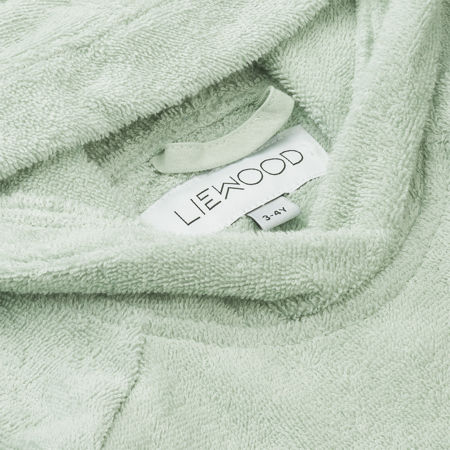 Liewood® Ilja bathrobe poncho Mini Rabbit Dusty Mint