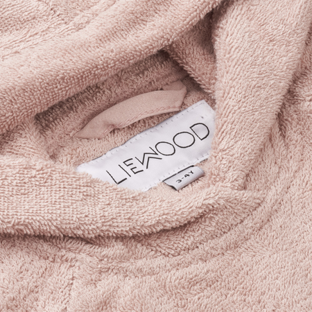 Liewood® Ilja bathrobe poncho Mini Rabbit Rose