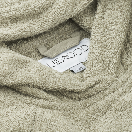 Liewood® Ilja bathrobe poncho Mini Rabbit/Mist