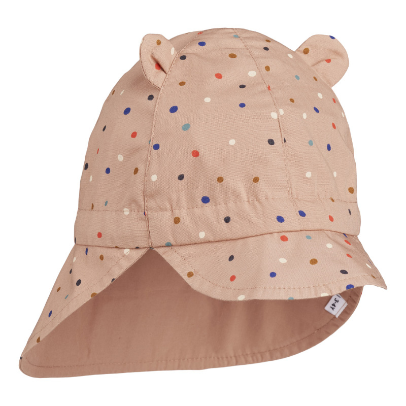 Picture of Liewood® Gorm reversible seersucker sun hat Confetti/Pale Tuscany Mix