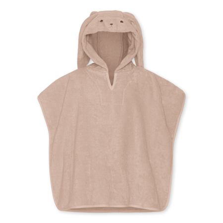 Picture of Konges Sløjd® Terry Poncho Rose Bunny Junior