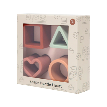 Picture of Petit Monkey® Shape puzzle Heart