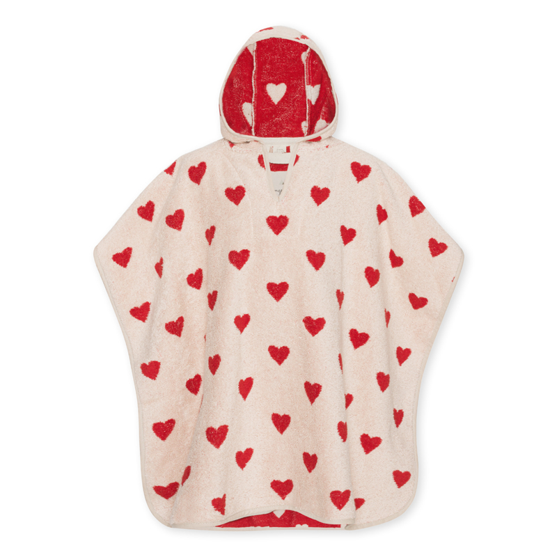 Picture of Konges Sløjd® Terry Poncho Mon Amour Toddler