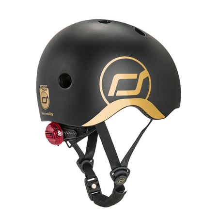 Picture of Scoot & Ride® Baby helmet XXS-S (45-51cm) Black&Gold Limited Edition