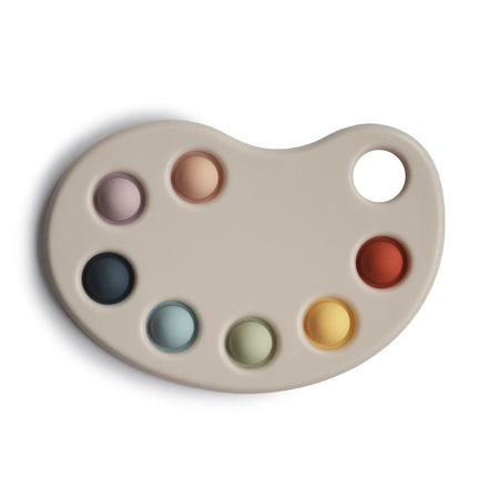 Picture of Mushie® Paint Palette Press Toy (Multi)