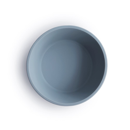 Mushie® Silicone Suction Bowl Powder Blue