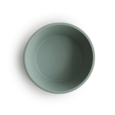Mushie® Silicone Suction Bowl Cambridge Blue