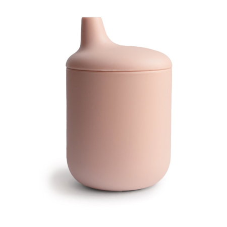 Picture of Mushie® Silicone Sippy Cup Blush