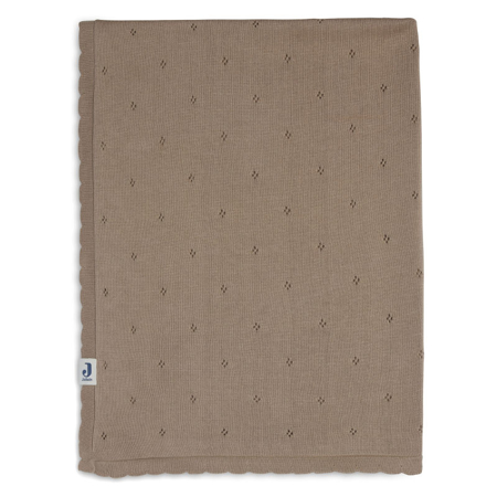 Jollein® Blanket Crib Pointelle Biscuit 100x75