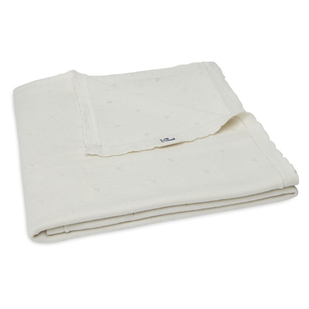 Picture of Jollein® Blanket Crib Pointelle Ivory 150x100