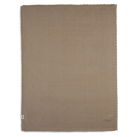 Picture of Jollein® Blanket Crib Pointelle Biscuit 150x100