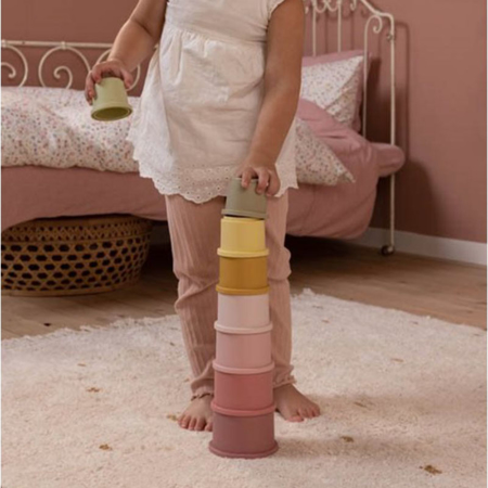 Little Dutch® Stacking Cups Pink
