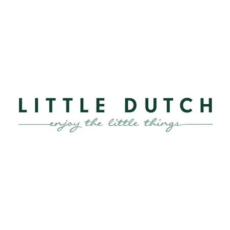Picture of Little Dutch® Bodysuit short sleeves Rib Blue 74/80