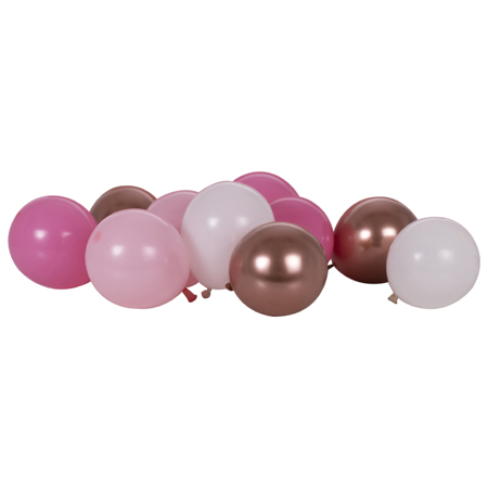 Picture of Ginger Ray® Blush & Rose Gold Balloon Mosaic Balloon Pack