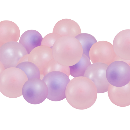 Picture of Ginger Ray® Pink & Lilac Balloon Mosaic Balloon Pack