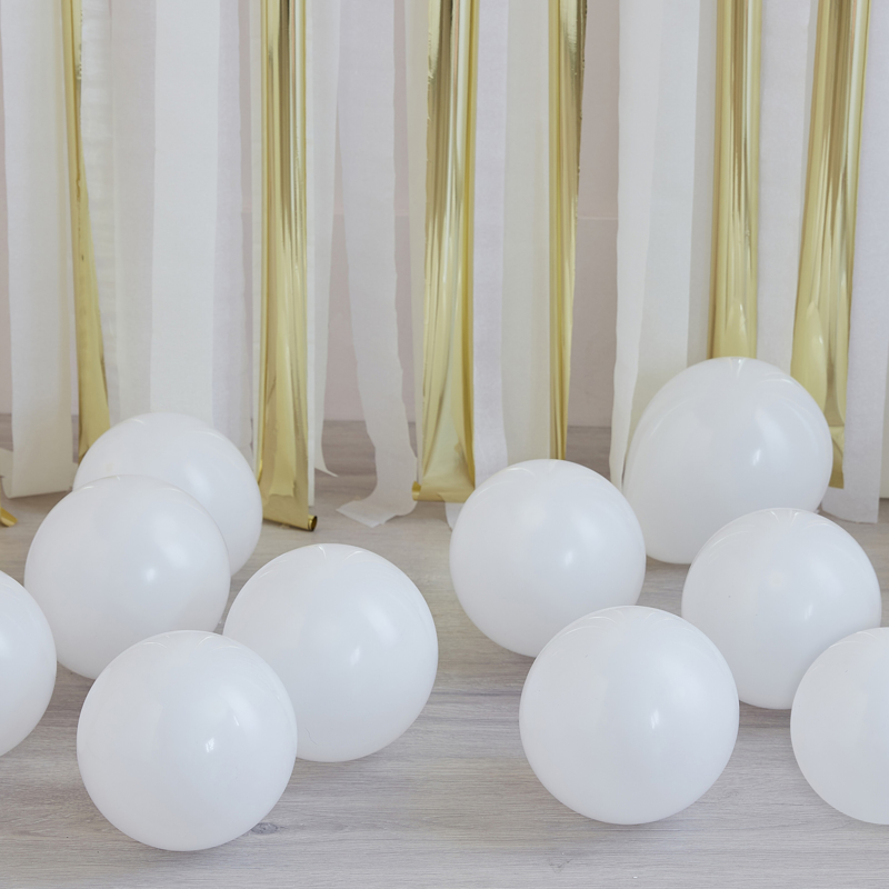 Picture of Ginger Ray® White Balloon Mosaic Balloon Pack