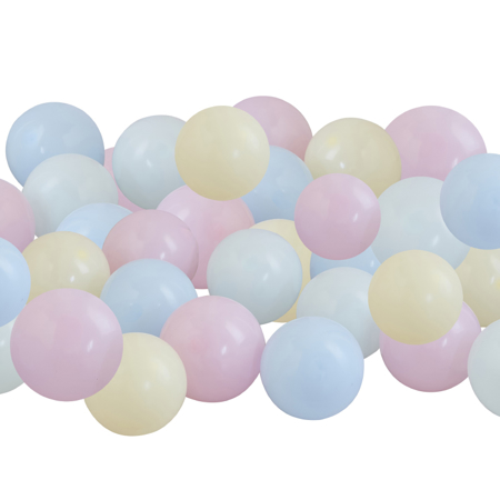 Picture of Ginger Ray® Pastel Balloon Mosaic Balloon Pack