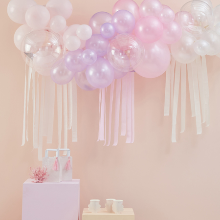 Picture of Ginger Ray® Pastel, Pearl & Ivory Balloon Arch Kit