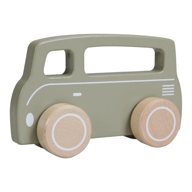 Picture of Little Dutch® Wooden Toy Van Olive