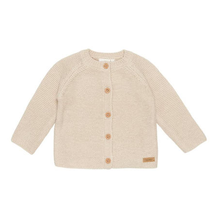 Picture of Little Dutch® Knitted cardigan Sand (62)