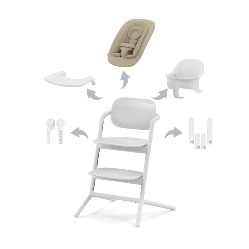 Picture of Cybex® Lemo chair 4v1 - White