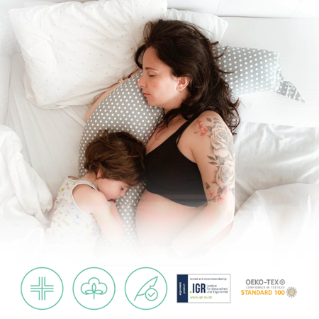 KOALA BABYCARE Pregnancy Pillow for Sleeping XXL - Grey