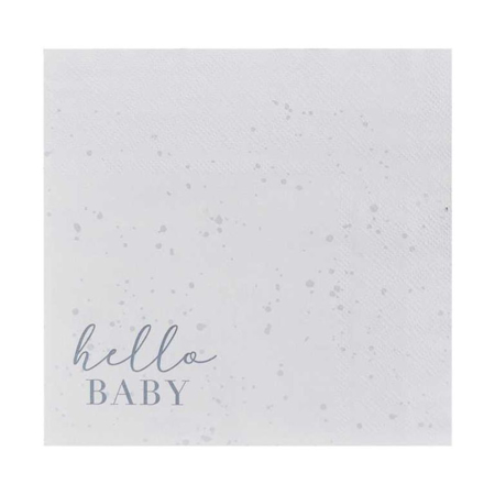 Picture of Ginger Ray® Paper Napkin Hello Baby