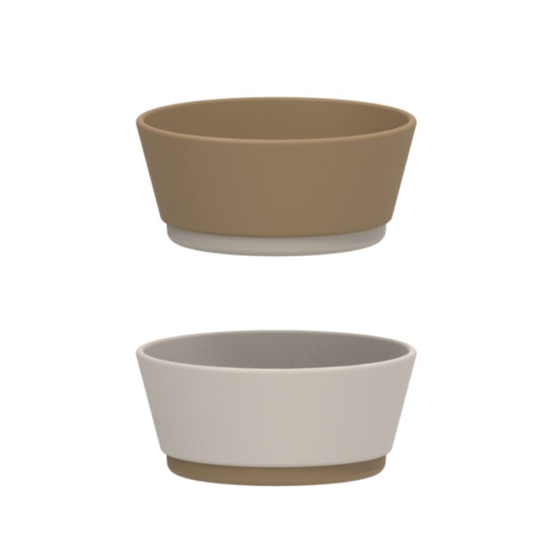Picture of Liewood® Clarke Bowl 2 Pack Oat/Sandy Mix