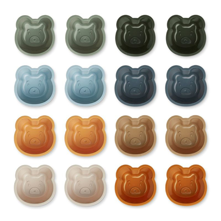 Picture of Liewood® Tilo Cup Cake 16 Pack Mr. Bear/Faune Green Multi Mix