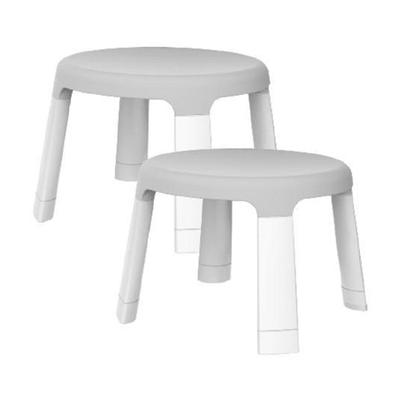 Picture of Oribel® PortaPlay Forest Friends Child Stools White