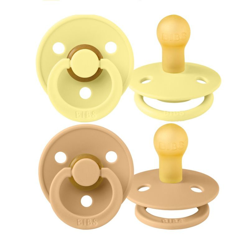 Bibs Natural Rubber Pacifiers are BPA & PVC Free