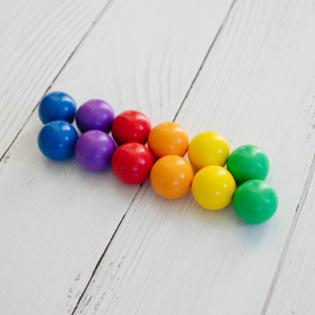 Connetix® Rainbow Ball Replacement Pack 12 pcs
