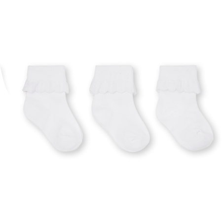 Picture of Konges Sløjd® Rib Socks 3 pack Optic White (17-18)