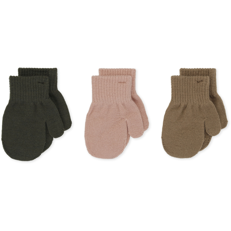 Picture of Konges Sløjd® Filla Mittens Maple Sugar 6-12 M