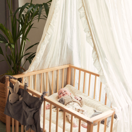 Picture of Jollein® Mosquito net Vintage Ruffle Nougat