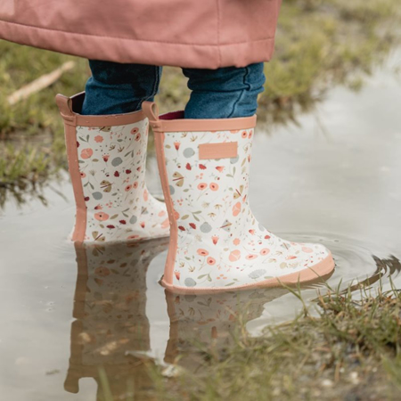 Picture of Little Dutch® Rain Boots Flowers & Butterflies (26/27)