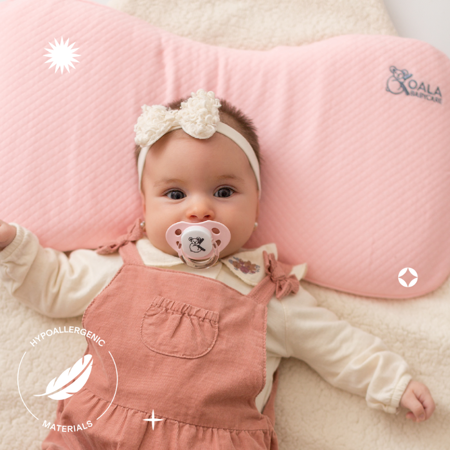 Koala Babycare® Coussin Perfect Head Maxi - Pink