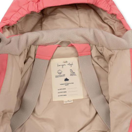 Picture of Konges Sløjd® Nohr Snowsuit Solid Strawberry Pink