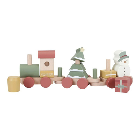 Picture of Little Dutch® Christmas Stacking Train
