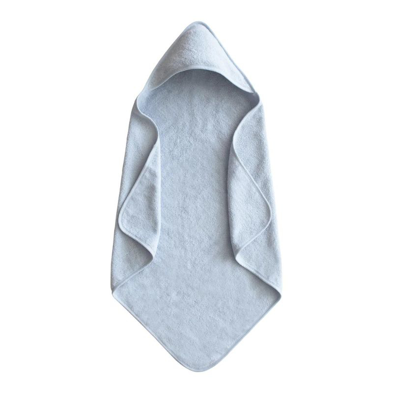 Picture of Mushie® Baby Hooded Towel Baby Blue