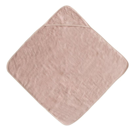 Mushie® Baby Hooded Towel Blush