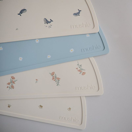 Picture of Mushie® Silicone Mat White Daisy