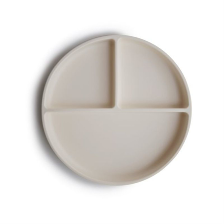 Picture of Mushie® Silicone Plate Soft Ivory